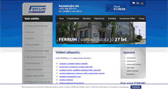 Desktop Screenshot of ferrum-mb.cz